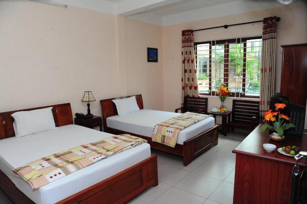 Hong Thang Hotel Hué Chambre photo